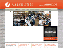Tablet Screenshot of pastabilitiesgreensboro.com